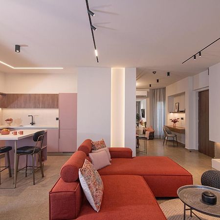 The Pink Penthouse Apartment Heraklion  ภายนอก รูปภาพ