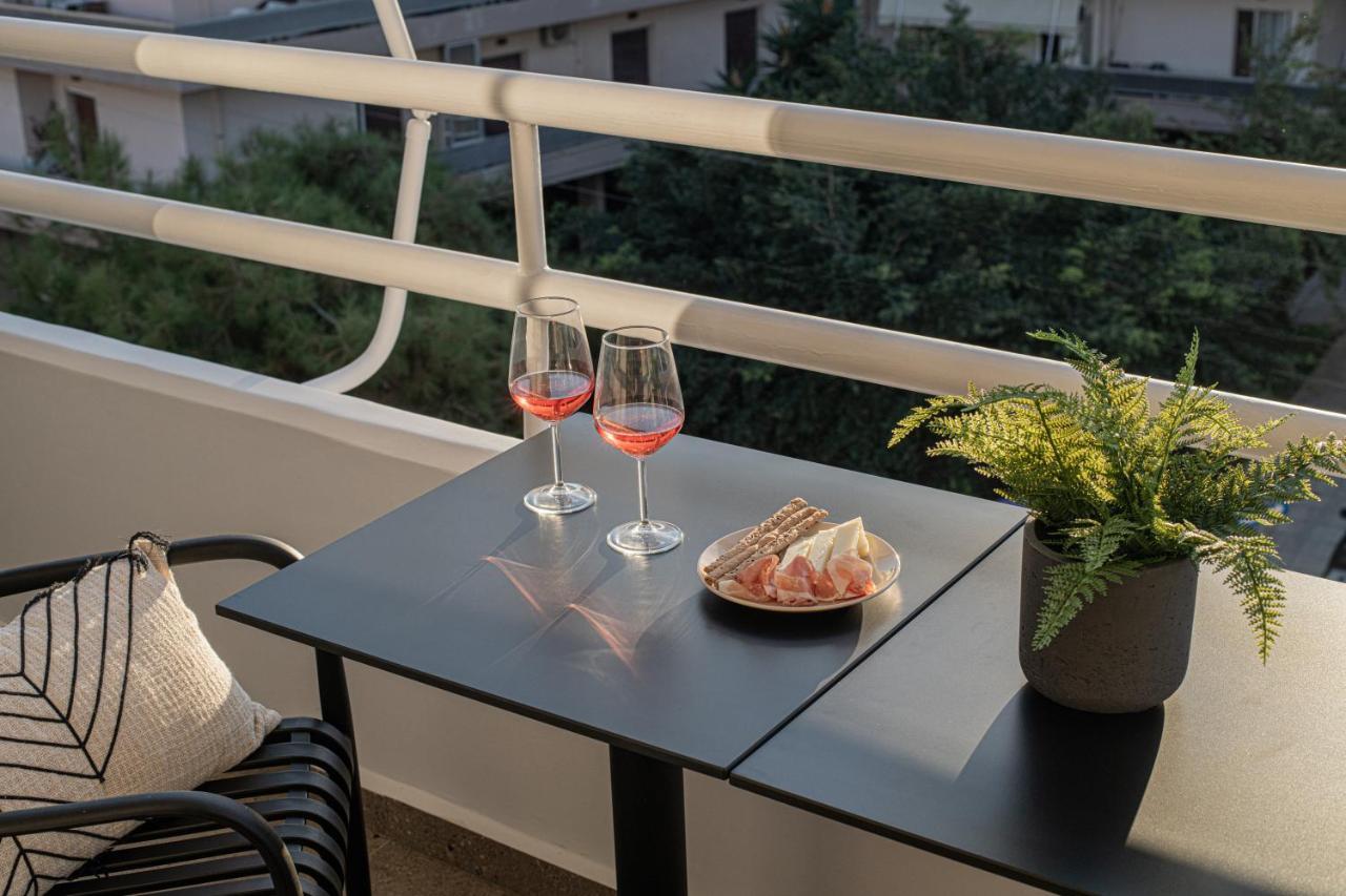 The Pink Penthouse Apartment Heraklion  ภายนอก รูปภาพ