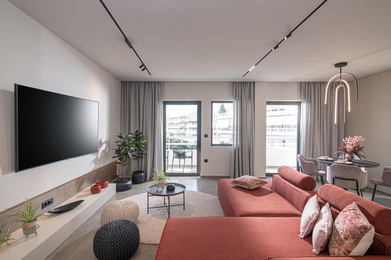 The Pink Penthouse Apartment Heraklion  ภายนอก รูปภาพ