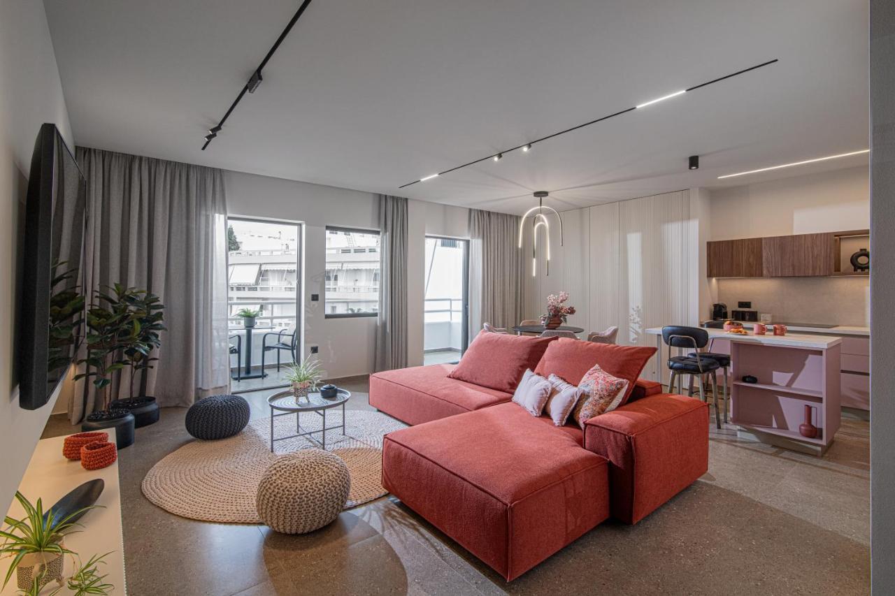 The Pink Penthouse Apartment Heraklion  ภายนอก รูปภาพ