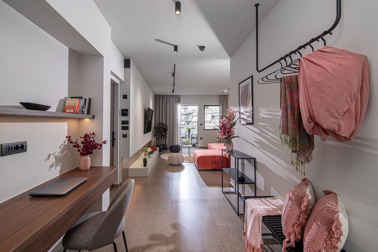 The Pink Penthouse Apartment Heraklion  ภายนอก รูปภาพ