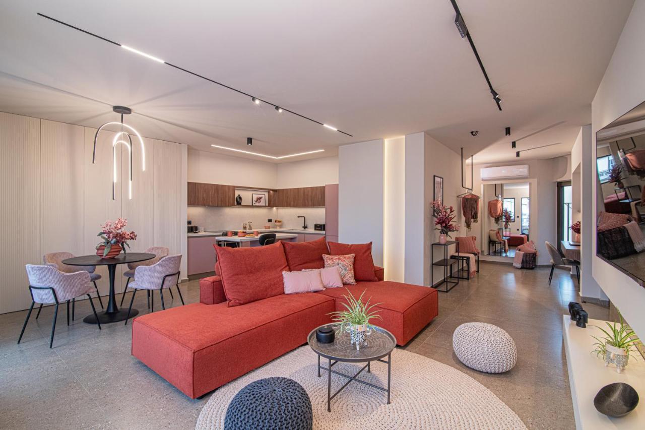 The Pink Penthouse Apartment Heraklion  ภายนอก รูปภาพ